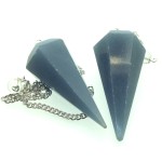 Peruvian Angelite Gemstone Terminated Pendulum